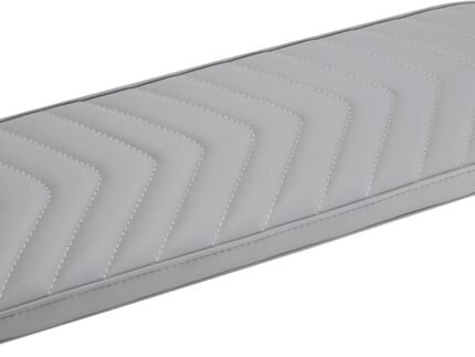 NOVAL Arm Rest Manicure Board for Pedicure Chairs - 9x27 Inch Luxurious PU Leather Hand Rest, Easy to Clean & Non-Slip, Salon-Ready Design for Long Hours Use (Grey)