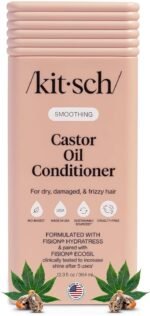 Kitsch Castor Oil Conditioner for Women & Men – Made in USA – 12.3 oz