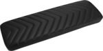 NOVAL Arm Rest Manicure Board for Pedicure Chairs - 9x27 Inch Luxurious PU Leather Hand Rest, Easy to Clean & Non-Slip, Salon-Ready Design for Long Hours Use (Black)