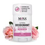 MONA BRANDS All Natural Deodorant For Women & Men | For Sensitive Skin | No Aluminum or Baking Soda | (ROSE 1.76 Oz)
