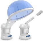 2 in 1 Hair Steamer for Natural Hair & Ozone Facial Steamer