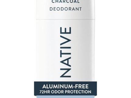 Native Deodorant Contains Naturally Derived Ingredients, 72 Hour Odor Control, Deodorant for Women and Men, Aluminum Free, Charcoal 2.65oz
