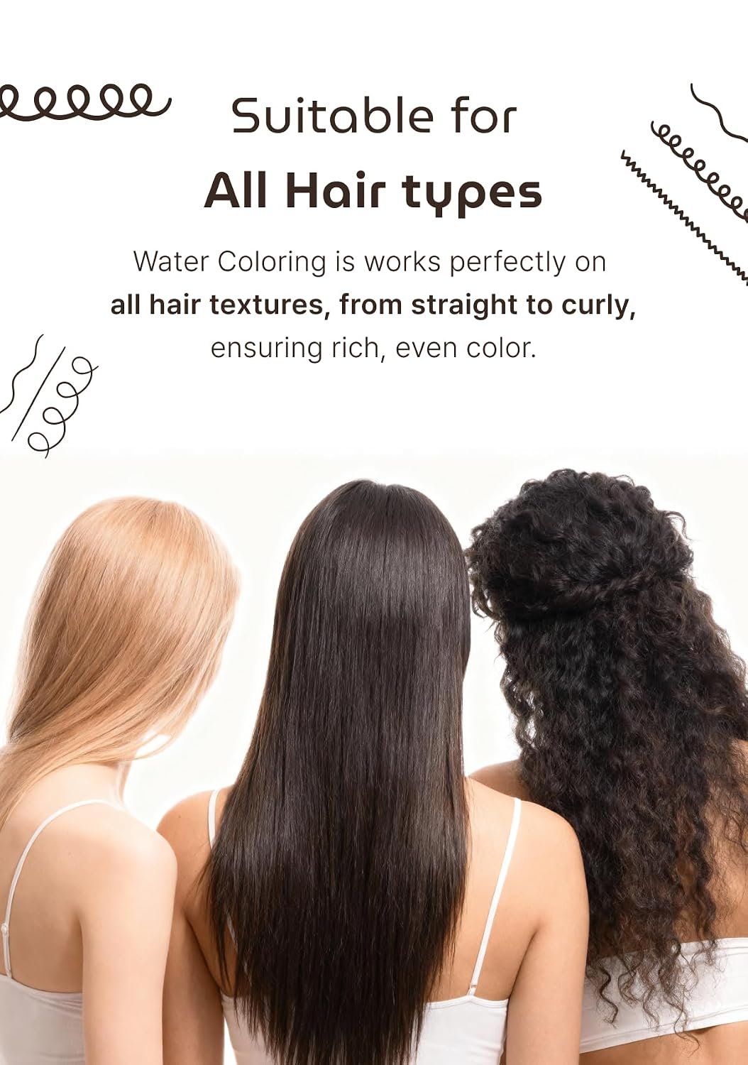 1789812014 Korean Permanent Hair Dye Powder Hair Color Kit Dark Brown Gray Hair Coverage Plant Based Formula Easy Application for Roots Short Long Hair Vegan Just Mix with Water 3 Powder Packets