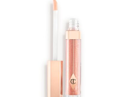 Charlotte Tilbury Lip Lustre Hydrating Lip Gloss – High Shine Non-Sticky Formula with Lotus Extract – Long Lasting Moisturizing Makeup, Velvet Soft Finish