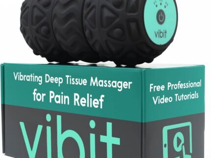 Vibit Vibrating Foot Massager for Plantar Fasciitis, Sciatica & Pain Relief