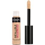 L’Oreal Paris Makeup Infallible Full Wear Waterproof Matte Concealer, Full Coverage, Pecan, 0.33 fl. oz.