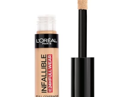 L’Oreal Paris Makeup Infallible Full Wear Waterproof Matte Concealer, Full Coverage, Pecan, 0.33 fl. oz.