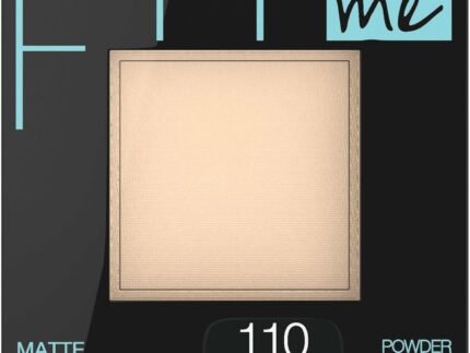 Maybelline Fit Me Matte + Poreless Pressed Face Powder Makeup & Setting Powder, Porcelain, 1 Count