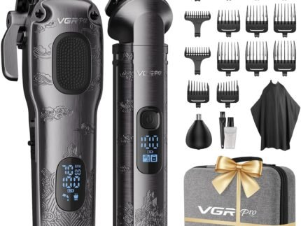 VGRPRO Hair Clippers for Men Professional, Cordless Clipper and Trimmer Set