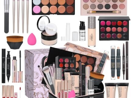 All in One Makeup Kit Makeup Kit for Women Full Kit Makeup Set Multipurpose Bundle Holiday Gift Box Essential Starter Bundle Include Full Make up Kit for Women (Box3)
