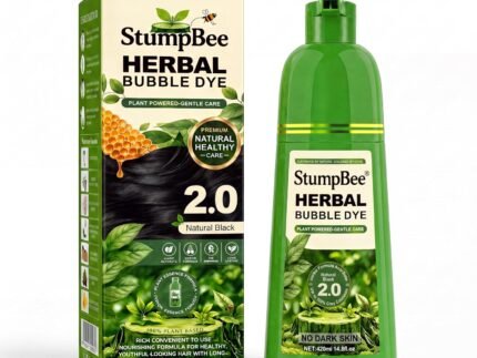 Hair Dye Shampoo 3 in 1, Herbal Hair Color Shampoo for Women & Men, Gray Hair Coverage, Easy to Use, 420ml