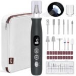 Electric Nail Drill Cordless 2000 mAh Rechargeable Portable Nail File Drill