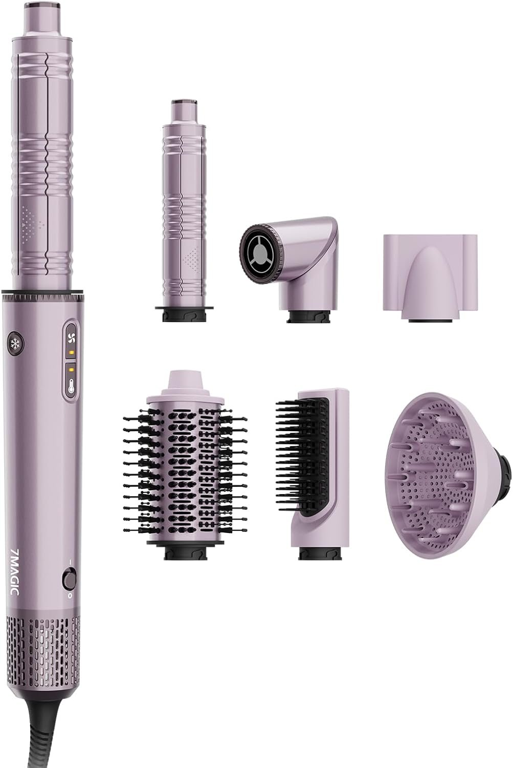 7MAGIC 7-in-1 Air Multi-Styler & Hair Dryer Brush with Auto-Wrap 7MAGIC 7-in-1 Air Multi-Styler & Hair Dryer Brush with Auto-Wrap Curlers