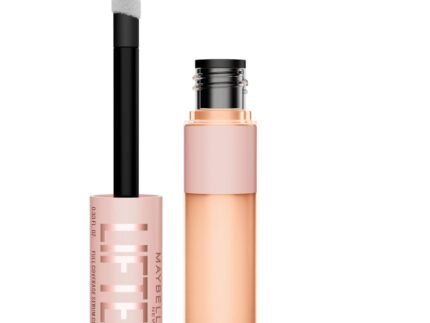 Maybelline Lifter Serum Concealer, Radiant Concealer with Full Coverage, Includes 2% Peptides + Caffeine to Hydrates & Brightens Under Eyes, 35, 1 Count