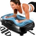 Renoj 3D Whole Body Vibration Plate Exercise Machine, Home Gym Equipment