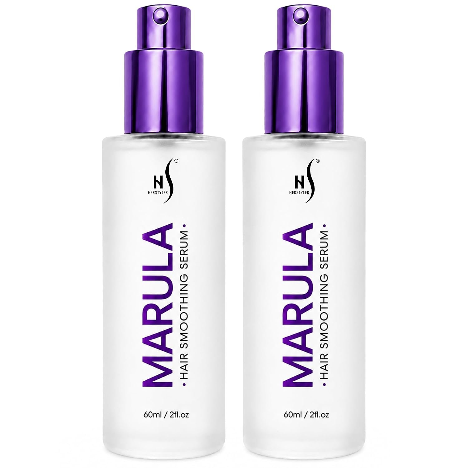 HerStyler Marula Oil Hair Serum - for Smoothing & Straightening HerStyler Marula Oil Hair Serum - for Smoothing & Straightening - 2 Pack
