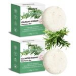 2 Pack Rosemary Shampoo Bar for Hair Growth,Deep Cleansing for Scalp Hair Loss Shampoo Soap,Organic Hair Oil Control,Solid Shampoo Bar,Refreshing and Hydrating Soap for Stocking Stuffers Women Gifts