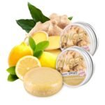 2 Pcs Ginger Hair Growth Shampoo Bars – Natural Organic Formula for Promoting Hair Regrowth