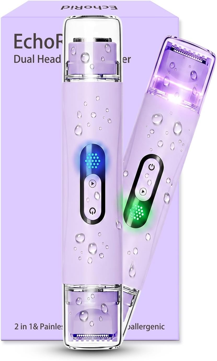 2 in 1 Bikini Trimmer for Women,Dual Head Electric Razors 2 in 1 Bikini Trimmer for Women,Dual Head Electric Razors for Women