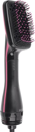 2 in 1 Blow Dryer Brush, Hot Air Brush for Hair Drying & Styling, Negative Ion Blow Dryer Brush, for Smooth, Reduce Frizz & Static