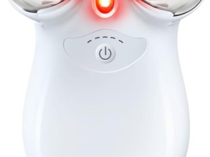 2-in-1 Red Light Microcurrent Facial Device | Enhances Lifting & Firming Capabilities | Reduces Wrinkles and Puffiness | Smart Photon Micro-Current Device, Model:EP-300