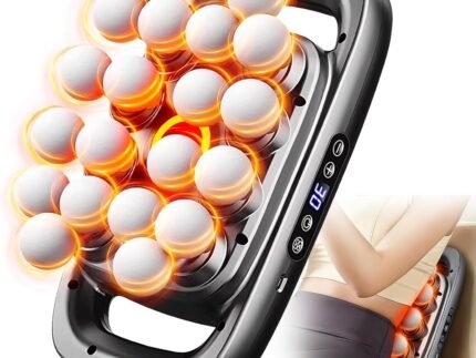 20 Head Massage Gun Deep Tissue, Handheld Back Massagers, Quiet Multi 20 Head Massage Gun for Shoulders, Neck, Legs, Portable Muscle Gun, Pain Relief, 3 Modes & 30 Intensities- Gifts for Men Women