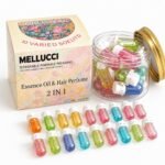 20Pcs Hair Perfume Oil Natural Fragrance Nourishment for Frizzy Hair Smoothing and Moisturizing Dry Damaged Hair Gift Suitable for Daily & Travel Scented Hair Oil Mini Hair Perfume and Care Set