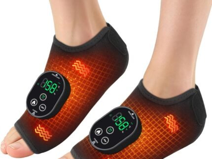 2PCS Foot Massager for Neuropathy, FSA Eligible Ankle Heating Pad