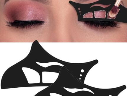 2PCS Reusable Eyeshadow Stencil Tool, Cat Eyeliner Stencil Guide