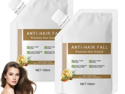 2Pcs Anti-Hair Fall Hair Loss Shampoo, Anti-Hair Fall Promote Hair Growth, Anti Hair Loss Shampoo, Moisturizing & Promoting Hair Growth, Suitable for All Hair Types (2PCS)