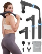 3-in-1 Detachable Massage Gun Deep Tissue with Extension Long Handle