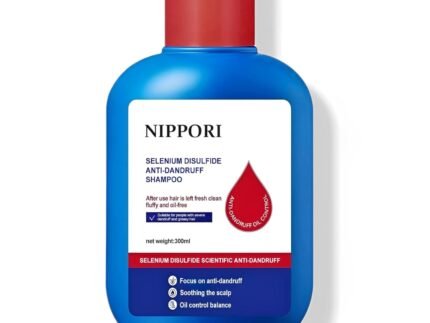 300ML Anti-Dandruff Shampoo, 𝐒𝐞𝐥𝐞𝐧𝐢𝐮𝐦 𝐃𝐢𝐬𝐮𝐥𝐟𝐢𝐝𝐞 Shampoo, 𝐒𝐡𝐚𝐦𝐩𝐨𝐨 Para La Caspa, Hair Care 𝐒𝐡𝐚𝐦𝐩𝐨𝐨 Oil Control for Men and Women (300ML/1PCS)