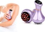 4-in-1 Lymphatic Drainage Massager | Anti-Cellulite Message Tool with Heating/Vibration/Light Therapy, Full Body Pain Relief & Skin Tightening