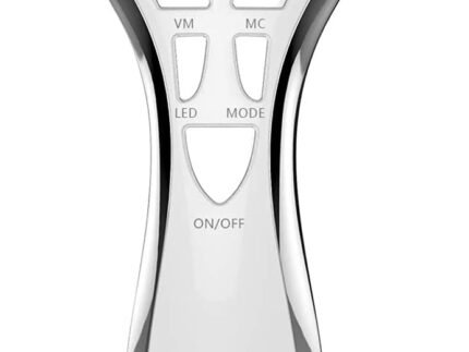 4D Microcurrent Face Massager Roller,Electric Rechargeable Face Lift Roller Arms Legs Massager for Anti Aging Wrinkles Facial Massage