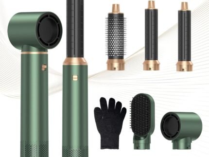 5 in 1 Blow Dryer Brush, Hair Dryer Brush Set Upgrade Hot Air Brush