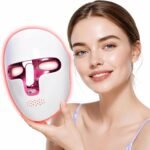 7 Colors Red Light Therapy for Face, LED Facial Mask, Rechargeable