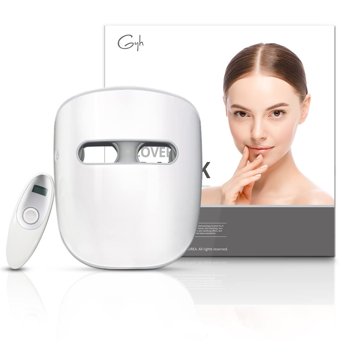 8-Color LED Face Mask Light Therapy, FSA-HSA Eligible, Cloud-SSS 8-Color LED Face Mask Light Therapy, FSA-HSA Eligible, Cloud-SSS