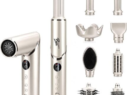 8 in 1 Air Styler Hair Dryer Brush with Auto Wrap Curling Multi Styler