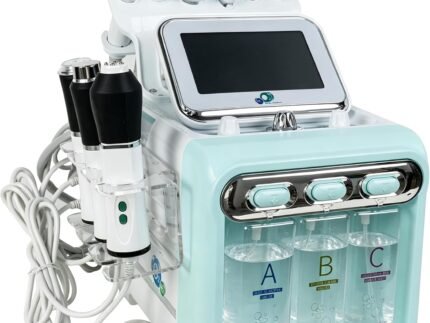 9 in 1 Hydrogen Oxygen Facial Machine, CO2 Bubble Face Skin Care Devices for Spa Home Beauty Salon