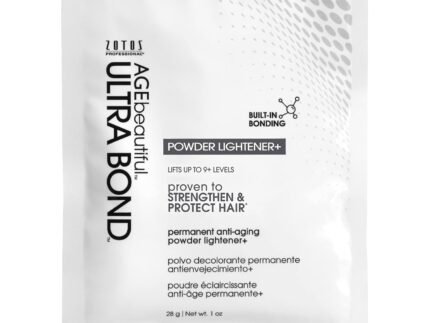 AGE beautiful Permanent Powder Hair Lightener with Ultra Bond Building Formula, Lifts Up to 9+ Levels, Strengthens & Protects Hair, Professional for Highlights