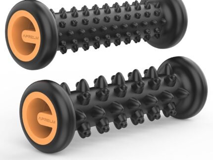 APRELM Foot Massager Roller Set for Plantar Fasciitis Relief, Professional 2-Pack (Beginner & Enhanced), Foot Roller for Home Office, Gifts for Mom Dad Friends