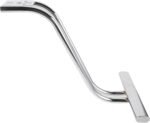 ARTIBETTER Salon Chair Foot Rest Replacement Stainless Steel Salon Chair Pedal Barber Leg Pad Footrest Attachment for Spa Hairdressers Shops