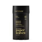 ATTITUDE 48 Hour Men’s Deodorant, Aluminum Free, Amber & Citrus