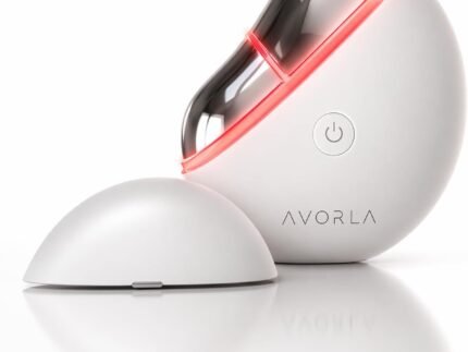 AVORLA LED Gua Sha Facial Tool with Heat and Microcurrent, Skin Toning Device, Skin Light Therapy Anti-Aging/Anti-Wrinkles,face Lift, Eye/face Puffiness, Skin Firm