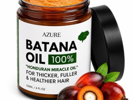 AZURE Batana Oil Paste for Hair Growth, 100% Pure Batana Paste for Nourishing Scalp, Strengthening Strands, Enhancing Shine & Softness – Honduras Sourced – For All Hair Types 4 Fl Oz (Pack of 1)