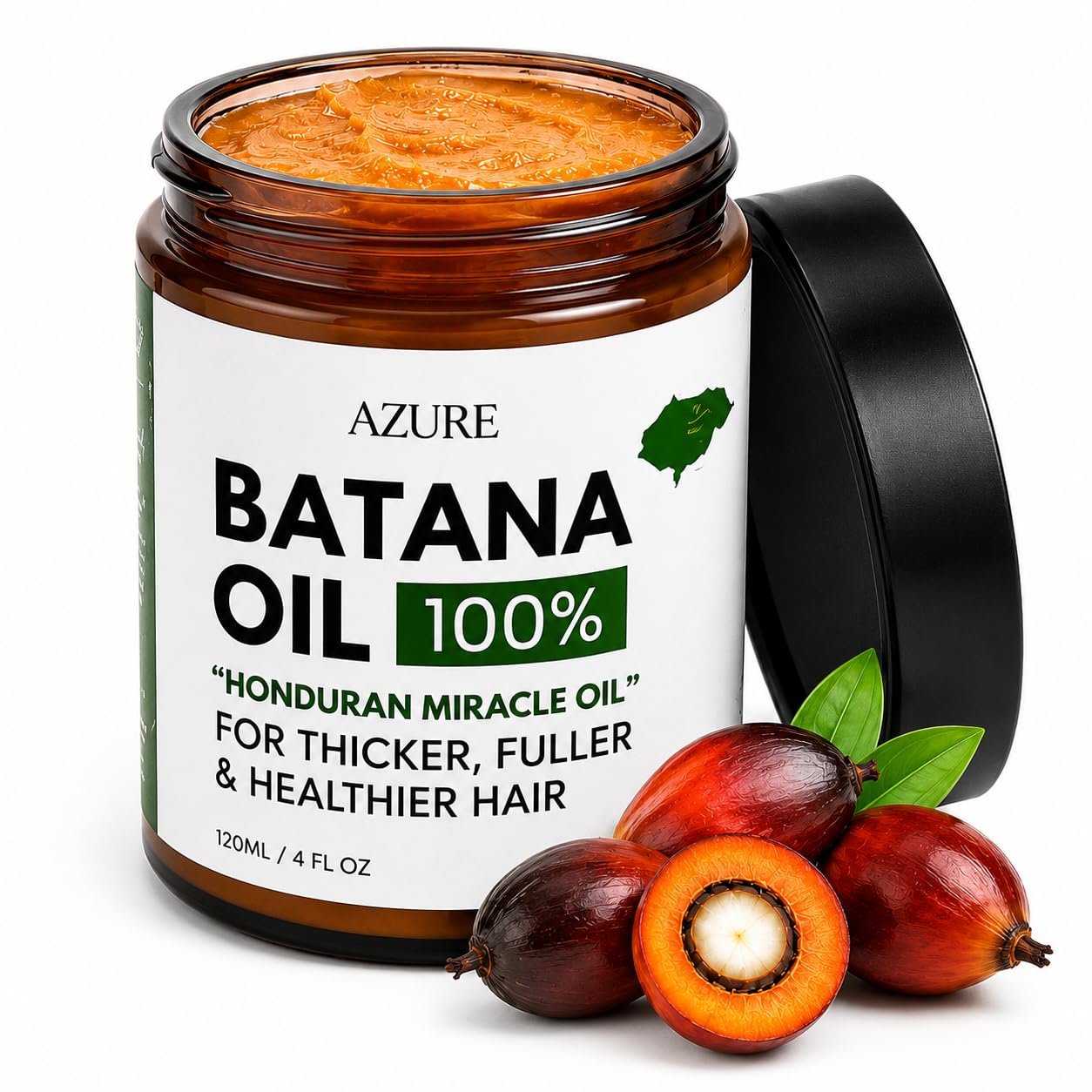 AZURE Batana Oil Paste for Hair Growth, 100% Pure Batana Paste for Nourishing Scalp, Strengthening Strands, Enhancing Shine & Softness – Honduras Sourced – For All Hair Types 4 Fl Oz (Pack of 1) AZURE Batana Oil Paste for Hair Growth, 100% Pure Batana Paste for Nourishing Scalp, Strengthening Strands, Enhancing Shine & Softness – Honduras Sourced – For All Hair Types 4 Fl Oz (Pack of 1)
