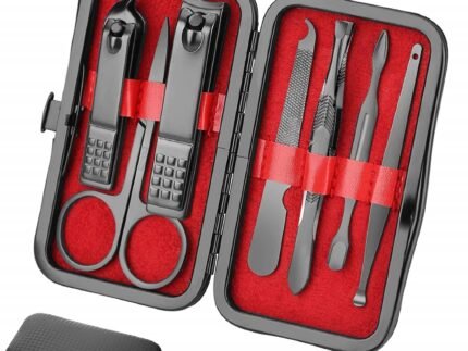 Aceoce Manicure Set Nail Clippers Set Gifts for Men Manicure Pedicure Kit