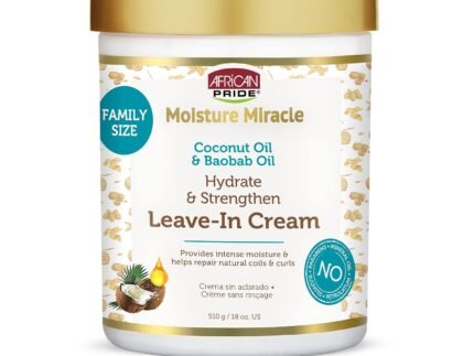 African Pride Moisture Miracle Leave-In Cream, 18 Oz