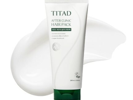 After Clinic Hair Treatment Mask – Deep Conditioning for Dry, Damaged & Frizzy Hair | Hydrating Water-Cream with Collagen & Ceramide | Korean Hair Care, 6.76 fl oz