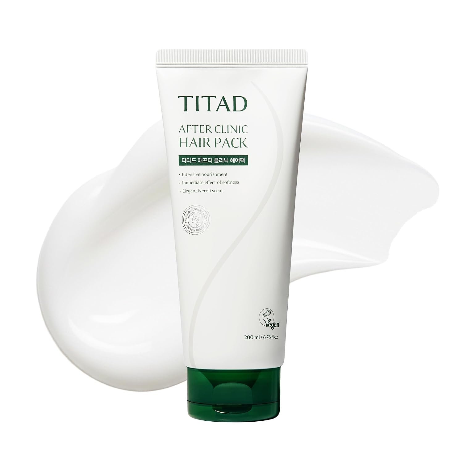 After Clinic Hair Treatment Mask – Deep Conditioning for Dry, Damaged & Frizzy Hair | Hydrating Water-Cream with Collagen & Ceramide | Korean Hair Care, 6.76 fl oz After Clinic Hair Treatment Mask – Deep Conditioning for Dry, Damaged & Frizzy Hair | Hydrating Water-Cream with Collagen & Ceramide | Korean Hair Care, 6.76 fl oz